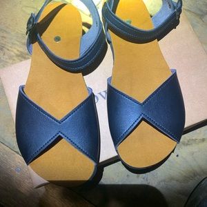 Handmade sandals wide
